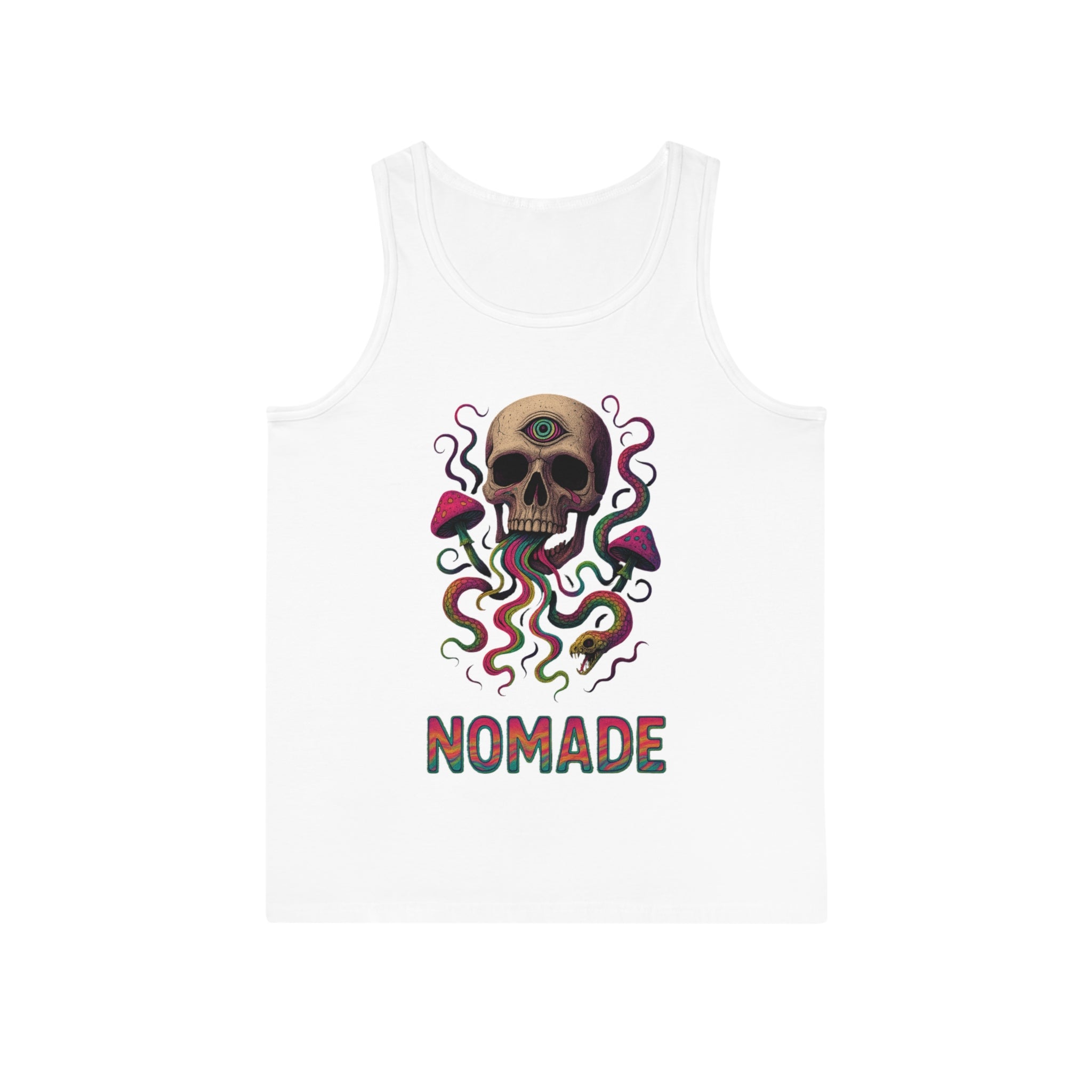 e Tank Top Skull ILLUSION